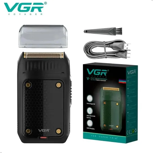 GENERICO Máquina Afeitadora Eléctrica Recargable Shaver Vgr V-353 2 En 1 Rasuradora Patillera