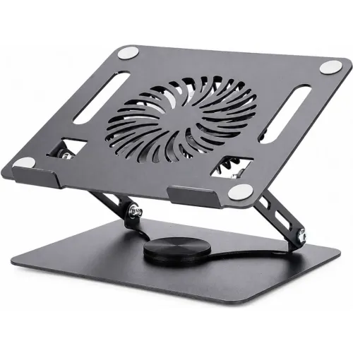 GENERICO Soporte Ajustable Para Laptop De 10 A 17.3 Yl-910 Con Ventilador Usb Base 360°