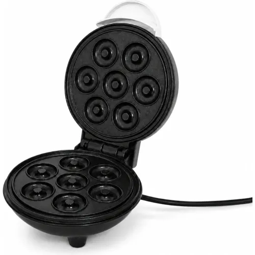 GENERICO Mini Wafflera Para 7 Mini Donas Antiadherente Eléctrica Portátil De 350w