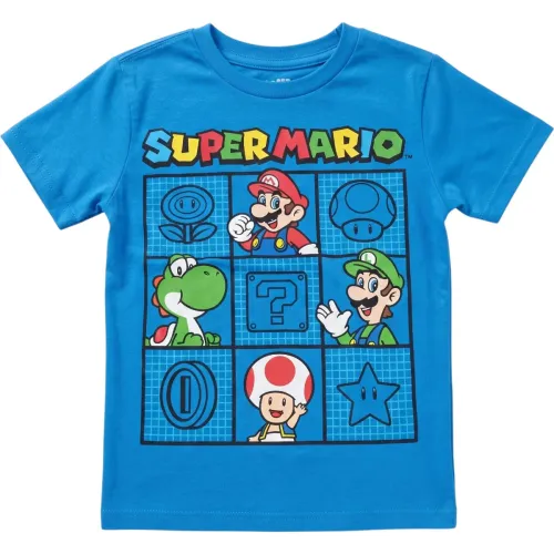 MARIO BROS Polo Manga Corta Niño Mario Bros