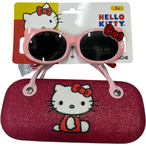 Hello Kitty Pack De Lentes Con Estuche Niña Hello Kitty