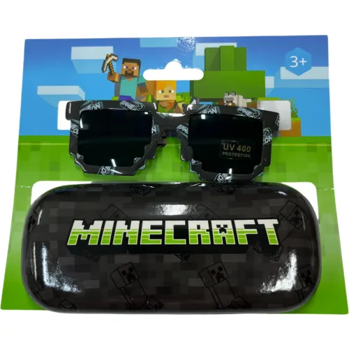 MINECRAFT Pack De Lentes Con Estuche Niño Minecraft
