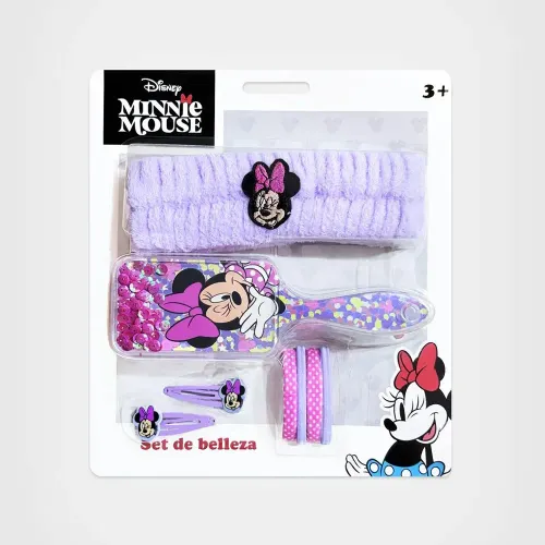 Minnie Mouse Pack De Cepillo + Vincha Niña Minnie Mouse