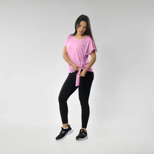 WALKING Polo Deportivo Mujer Rosado Walking Msd2034