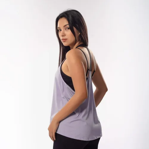 WALKING Polo Tirante Mujer Lila Walking Mtt3109