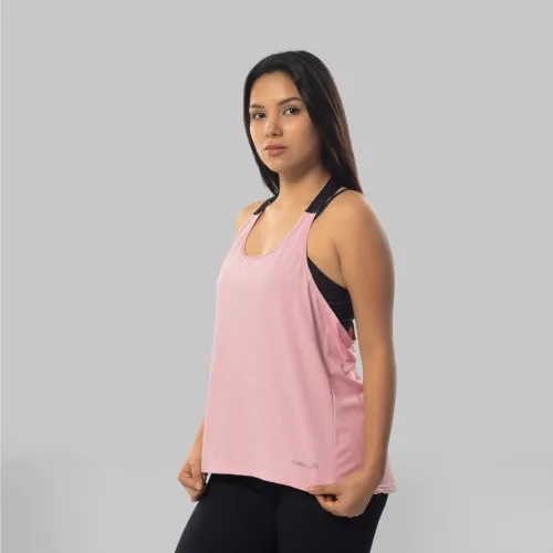 WALKING Polo Tirante Mujer Rosado Walking Mtt3109