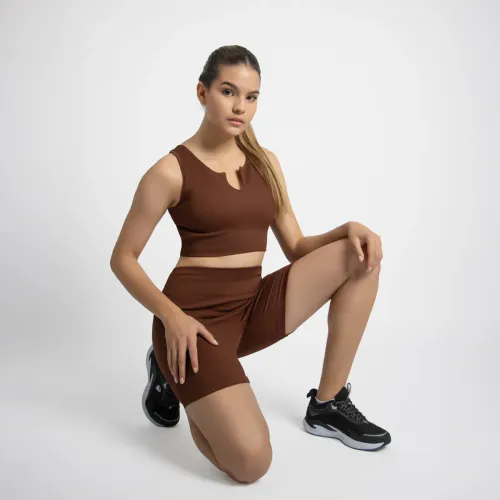 WALKING Conjunto Deportivo Mujer Marron Walking Yjt8002d