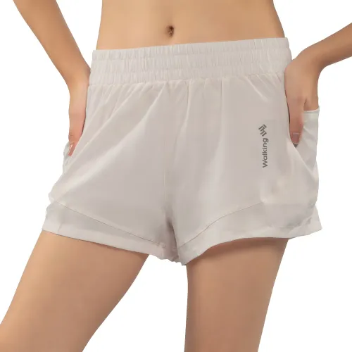 WALKING Short Deportivo Mujer Gris Walking Mfs24231