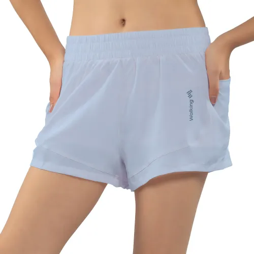 WALKING Short Deportivo Mujer Celeste Walking Mfs24235