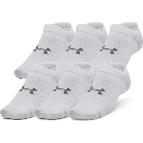 Under Armour Medias Invisibles Unisex Adulto Essential No Show - 6 Pares