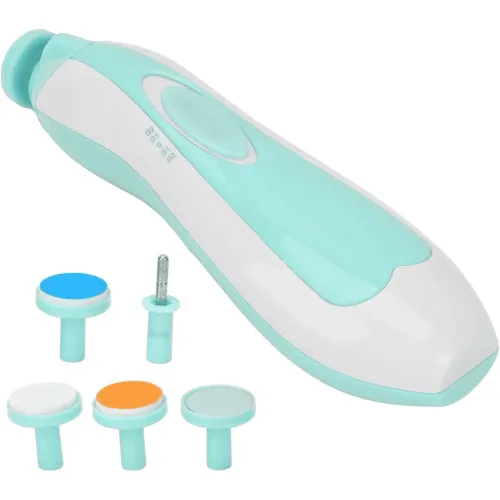 PENTHA Lima Eléctrica Para Uñas De Bebé Color Celeste