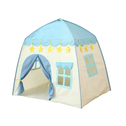 PENTHA Castillo Armable Para Niños, Carpa Armable Para Niños Azul