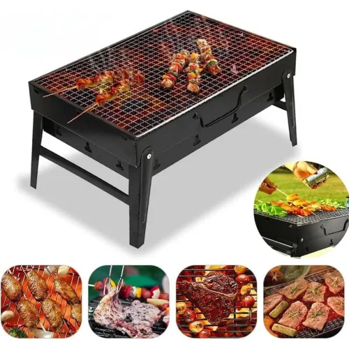 PENTHA Parrilla A Carbón Plegable Y Portátil Ideal Para Picnic