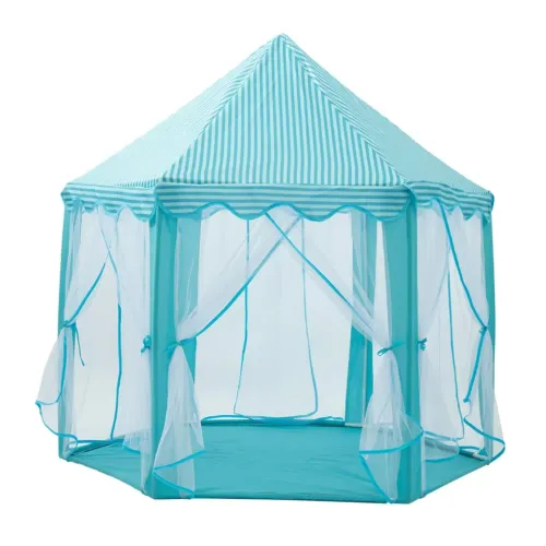 PENTHA Castillo Armable Para Niños, Carpa Armable Celeste Para Niños