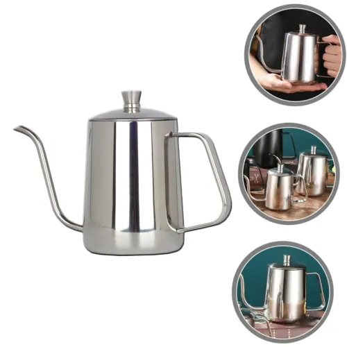 PENTHA Jarra Cuello De Cisne 600ml Inox, Para Cafetera Por Goteo