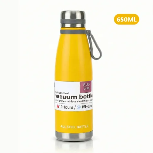 PENTHA Termo Tomatodo De 650 Ml Acero Inoxidable Color Amarillo