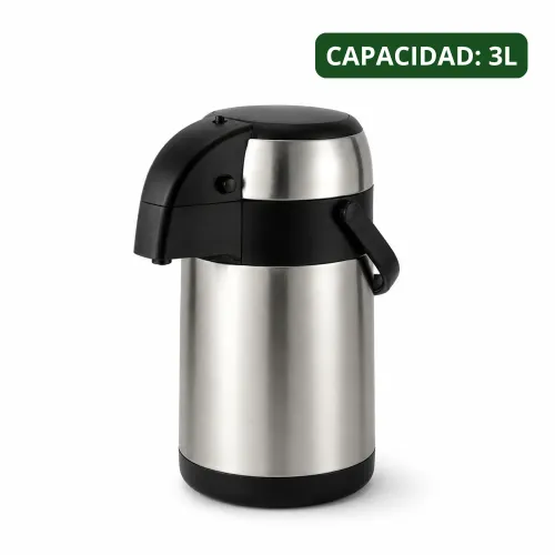 PENTHA Termo Sifón De Acero Inoxidable 3l Con Dispensador
