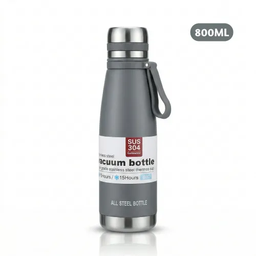 PENTHA Termo Tomatodo De 800 Ml Acero Inoxidable Color Plomo