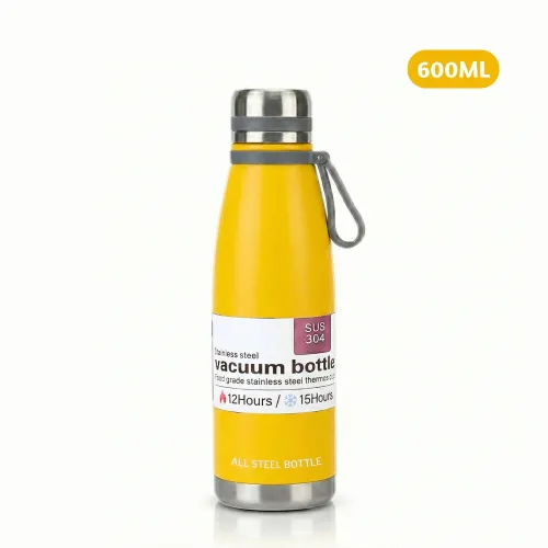 PENTHA Termo Tomatodo De 600 Ml Acero Inoxidable Color Amarillo