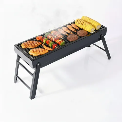 PENTHA Parrilla A Carbón Plegable Y Portátil Ideal Para Picnic
