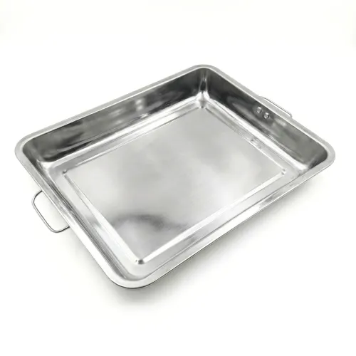 PENTHA Asadera Bandeja De Acero Inoxidable 44 X 34cm