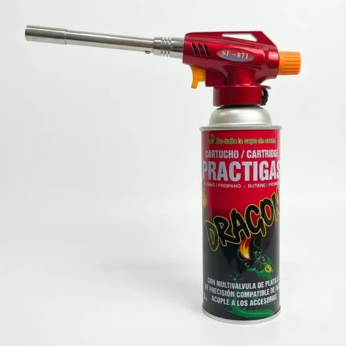 PENTHA Cabezal Soplete Encender Barbacoas + Gas Butano