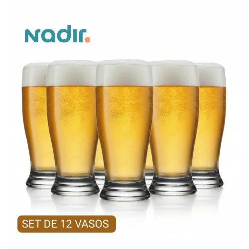 NADIR Vaso Cervecero Munich 530ml - Nadir #7909 Set X12 Und