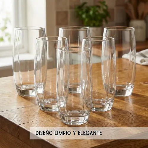 NADIR Vaso Nadir Capri Long Drink 425ml #7618 Set X6
