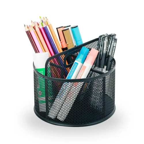 PENTHA Organizador Giratorio Para Escritorio De Metal
