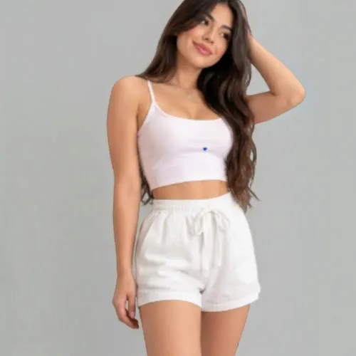 ANGELS Short Mujer Acanelado Kitty Pam