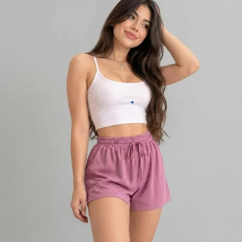 ANGELS Short Mujer Acanelado Kitty Pam