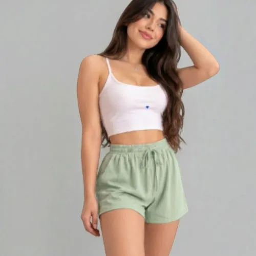 ANGELS Short Mujer Acanelado Kitty Pam