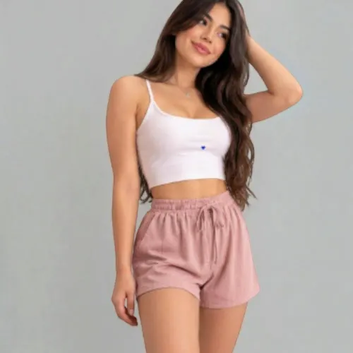 ANGELS Short Mujer Acanelado Kitty Pam