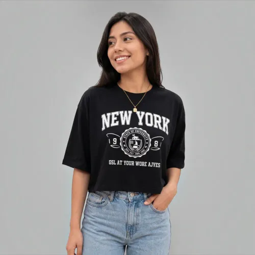ANGELS Polo Crop Mujer Katritata New