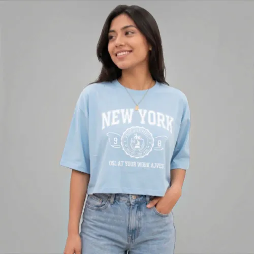 ANGELS Polo Crop Mujer Katritata New