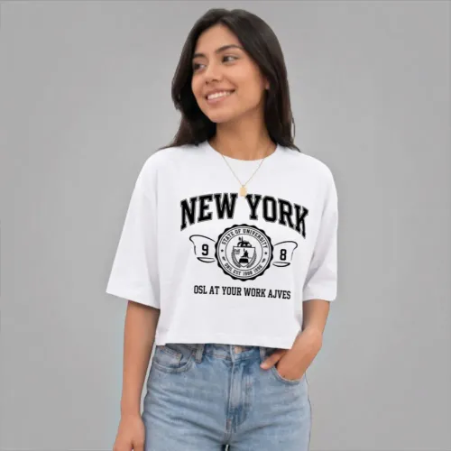 ANGELS Polo Crop Mujer Katritata New