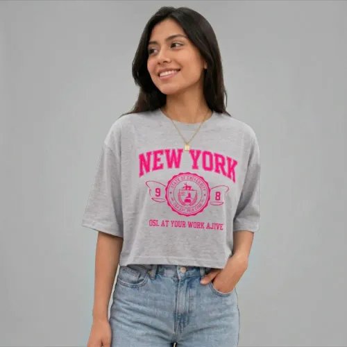 ANGELS Polo Crop Mujer Katritata New