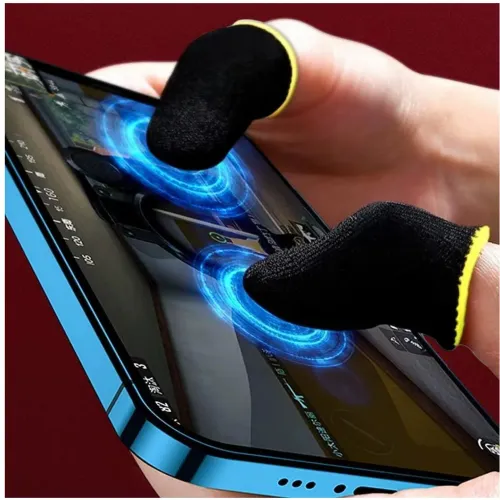 GENERICO Pack 2 Fundas Para Dedos Gamer Dedales Grip Anti Sudor Y Anti Deslizante