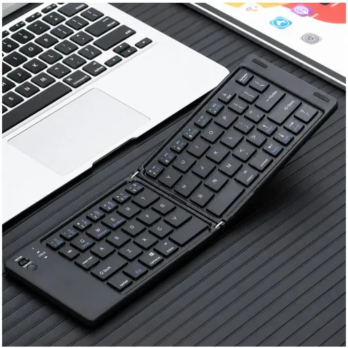 GENERICO Teclado Bluetooth Aoas A-1007 Plegable Ultra Fino Para Pc Laptop Tablet Celular