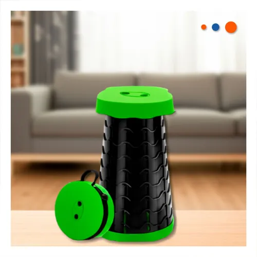 GENERICO Silla Plegable Verde 1 Seguro Portatiles Para Casa