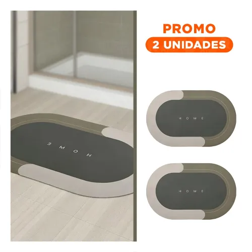 GENERICO Pack2 Protector Ovalado Home Marron Para Casa Uso