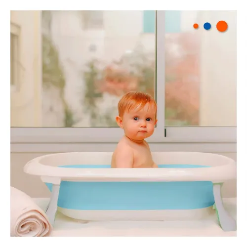 GENERICO Bañera Plegable Para Bebe Segura, Practica Y Facil