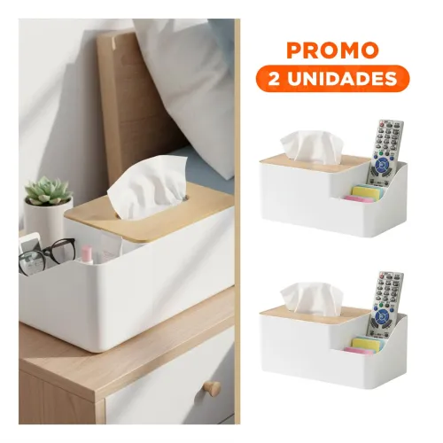 GENERICO Pack2 Organizador De Servilletas Multifuncional,