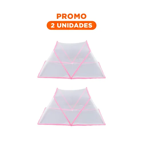 GENERICO Pack2 Cubierta Plegable 130x190cm Ligera Y Practica