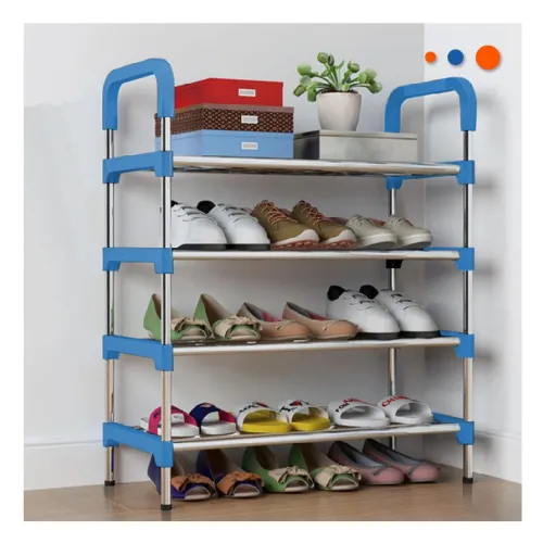 GENERICO Zapatera Vertical 4 Niveles Ligera Y Practica