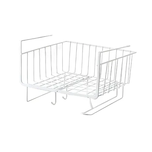 GENERICO Cesto Flotante Metalico 28,5x20x27 Cm Blanco
