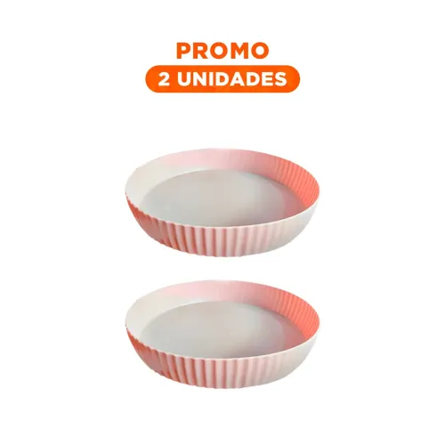 GENERICO Pack2 Base Para Especias Plastico 30.5x6x30.5cm