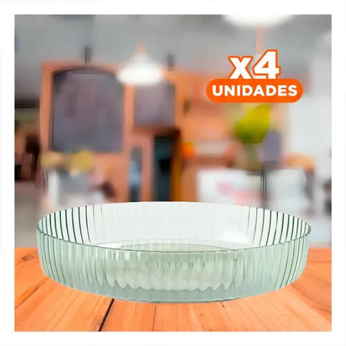 GENERICO Pack4 Base Para Especias Plastico 30.5x6x30.5cm Uso