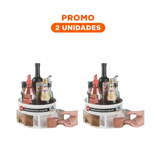 GENERICO Pack2 Soporte Giratorio 360 Grados De 2 Niveles