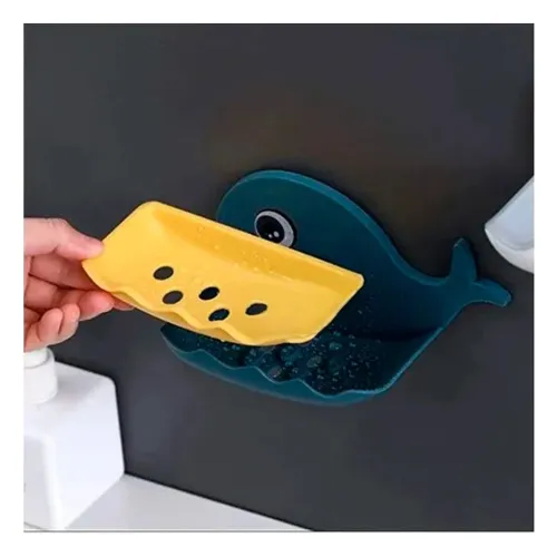 GENERICO Jabonera Ballena Porta Jabon Decorativa Para Cocina